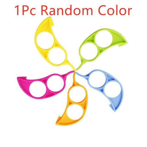 1pc Random Color Stainless Steel Multifunctional Peeler For